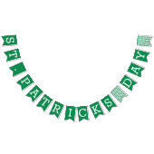 Happy St Patricks Day Kleeblatts Green Wimpelkette (Alle)