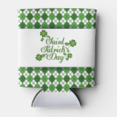 Happy St. Patrick's Day Kleeblatts können kühlen Dosenkühler (Vorderseite)