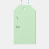 Happy St Patricks Day Labrador Retriever Hunde Geschenkanhänger (Rückseite)