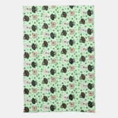 Happy St Patricks Day Labrador Retriever Hunde Geschirrtuch (Vertikal)