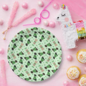 Happy St Patricks Day Labrador Retriever Hunde Pappteller (Party)