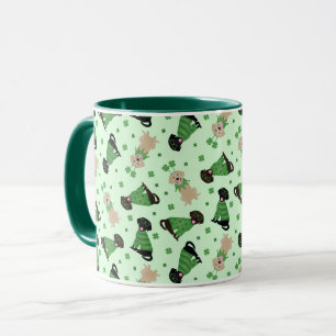 Happy St Patricks Day Labrador Retriever Hunde Tasse