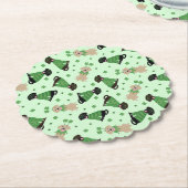 Happy St Patricks Day Labrador Retriever Hunde Untersetzer (angewinkelt)