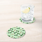 Happy St Patricks Day Labrador Retriever Hunde Untersetzer (Vor Ort)