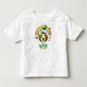 Happy St. Patrick's Day Ladybug Kleinkind T-shirt (Vorderseite)