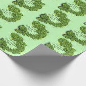 Happy St. Patrick's Day, Lass die Shenanigans begi Geschenkpapier (Ecke)