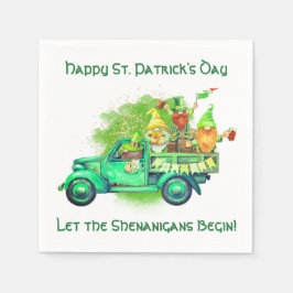Happy St. Patrick's Day, Lass die Shenanigans begi Serviette