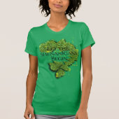 Happy St. Patrick's Day, Lass die Shenanigans begi T-Shirt (Vorderseite)