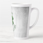 Happy St. Patrick's Day Latte Tasse (Rechts)