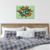 Happy St. Patrick's Day Leinwanddruck (Insitu (Schlafzimmer))