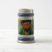 Happy St. Patrick's Day Leprechaun Bierglas (Mittel)