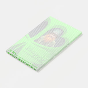 Happy St Patrick's Day Leprechaun Corporate NP2 Post-it Klebezettel