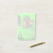 Happy St Patrick's Day Leprechaun Corporate NP3 Post-it Klebezettel (Auf Schreibtisch)