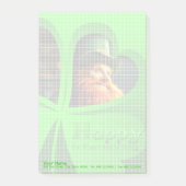 Happy St Patrick's Day Leprechaun Corporate NP5 Post-it Klebezettel (Vorderseite)