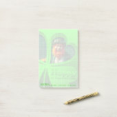 Happy St Patrick's Day Leprechaun Corporate NP Post-it Klebezettel (Auf Schreibtisch)