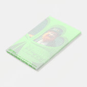 Happy St Patrick's Day Leprechaun Corporate NP Post-it Klebezettel (angewinkelt)