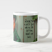 Happy St. Patrick's Day Leprechaun Jumbo-Tasse (Rechts)