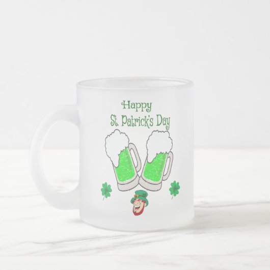 Happy St. Patrick's Day Leprechaun Mattglastasse (Links)