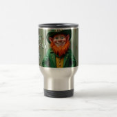 Happy St. Patrick's Day Leprechaun Reisebecher (Mittel)