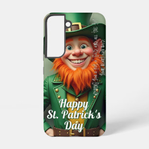 Happy St. Patrick's Day Leprechaun Samsung Galaxy Hülle
