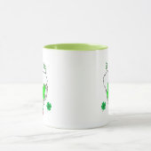 Happy St. Patrick's Day Leprechaun Tasse (Zentrum)