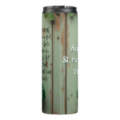 Happy St. Patrick's Day Leprechaun Thermosbecher (Rückseite)