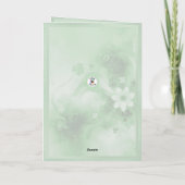 Happy St Patrick's Day Luck The Irish Sessings Karte (Rückseite)