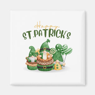 Happy St. Patricks Day - Lucky Irish Clover Party Magnet