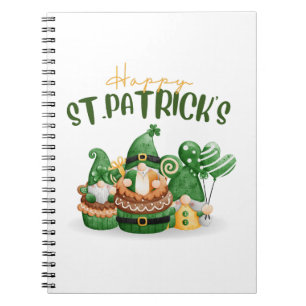 Happy St. Patricks Day - Lucky Irish Clover Party Notizblock