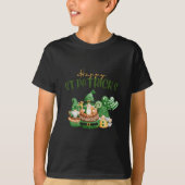 Happy St. Patricks Day - Lucky Irish Clover Party T-Shirt (Vorderseite)
