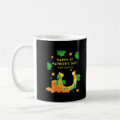 Happy St. Patricks Day - Lucky Irish Kleeblatt Kaffeetasse (Links)