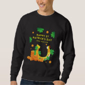 Happy St. Patricks Day - Lucky Irish Kleeblatt Sweatshirt (Vorderseite)