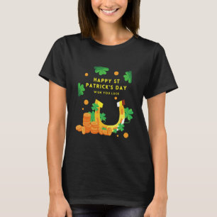 Happy St. Patricks Day - Lucky Irish Kleeblatt T-Shirt
