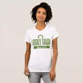 Happy St. Patrick's Day | Lucky Irish Seit T-Shirt (Vorne ganz)