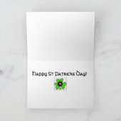 Happy St Patricks Day - lustige Karte (Innenseite)