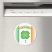 Happy St. Patrick's Day Magnet (In Situ (Geschirrspüler))