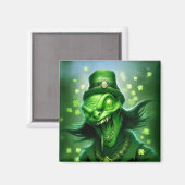 Happy St. Patrick's Day Magnet (Vorderseite/Rückseite)
