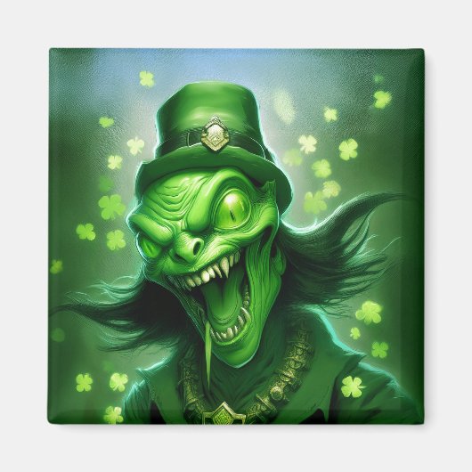 Happy St. Patrick's Day Magnet (Vorne)