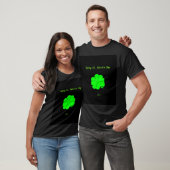 Happy St. Patrick's Day Men's Black Basic T Shirt (Unisex)