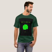 Happy St. Patrick's Day Men's Deep Forest T Shirt (Vorne ganz)