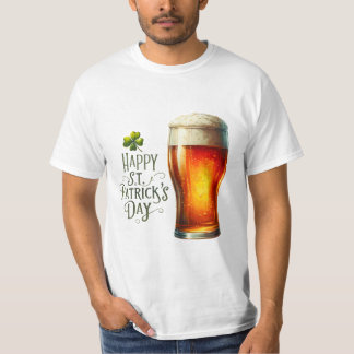 Happy St. Patrick's Day Men's T - Shirt mit Bier