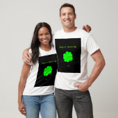 Happy St. Patrick's Day Men's White Basic T Shirt (Unisex)