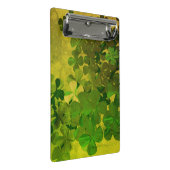 Happy St. Patrick's Day Mini Klemmbrett (Schrägansicht)