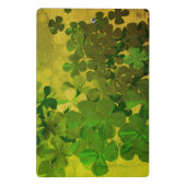 Happy St. Patrick's Day Mini Klemmbrett (Rückseite)