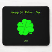 Happy St. Patrick's Day Mouse Pad Mousepad (Vorne)
