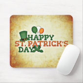 Happy St. Patricks Day Mousepad (Mit Mouse)