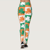 Happy St. Patrick's Day Muster Leggings (Rückseite)