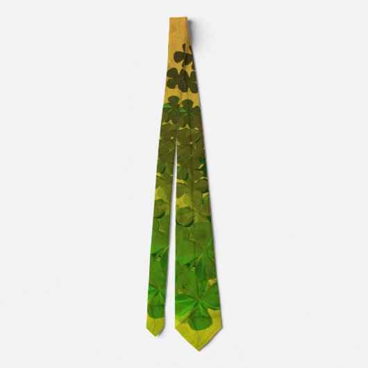 Happy St. Patrick's Day Neck Tie Krawatte (Rückseite)