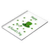 Happy St Patrick's Day Notizblock (Linke Seite)