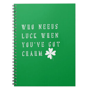 Happy St Patricks Day Notizblock